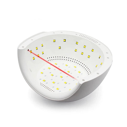 Red Light Nail Lamp Quick Drying Gel Polish With 30/60/120s Timer Auto Sensor Nail Art Machine For Salon Good Vibrations