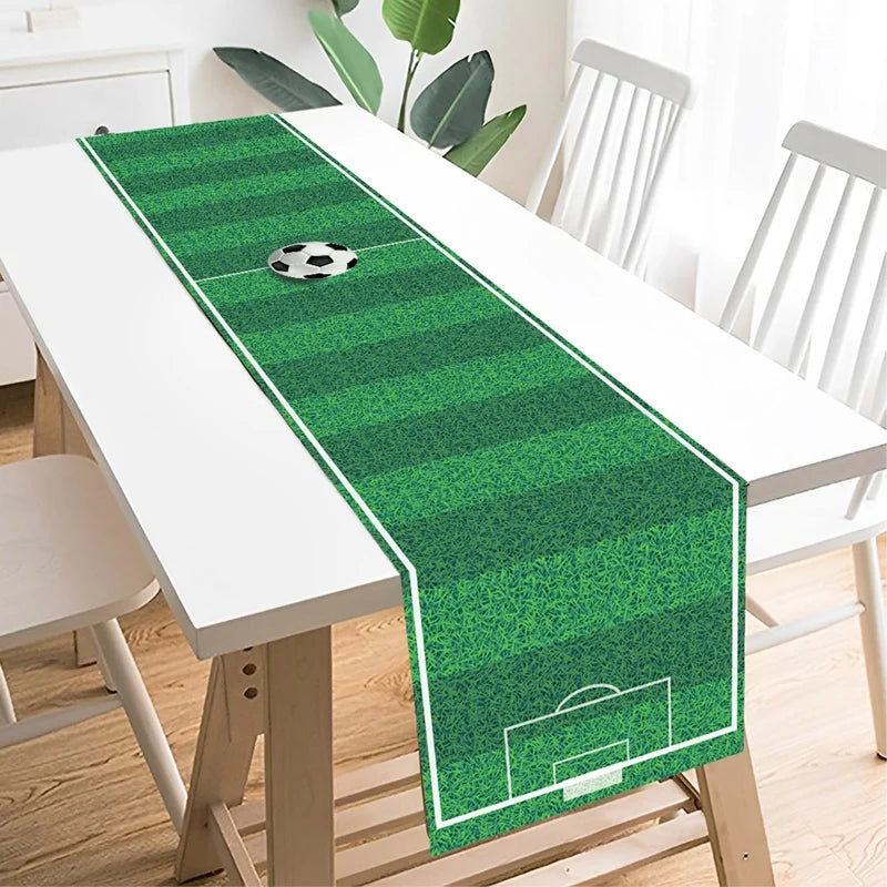 Football Party Disposable Tableware Boys Kids 1st Birthday Party Decorations Sports Soccer Theme Birthday Party Supplies Decor Good Vibrations