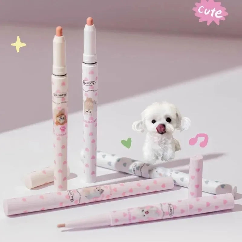 FLORTTE Lip liner Pencil Natural Matte Lip Liner Cute Animals Lipstick Pen Lasting Lipliners Korean Cosmetic  Kawaii Make Up Good Vibrations
