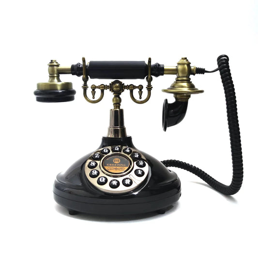 Audio Guestbook Phone Antique Vintage Phone Ceremony Welcome Audio Wedding Guest Book For Wedding Party Birthday Best Price OEM Good Vibrations