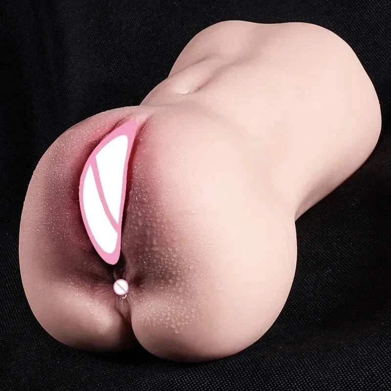 2 IN 1 Pocket Pussy Erotic Sex Toys 3D Realistic Silicone Vagina Variety