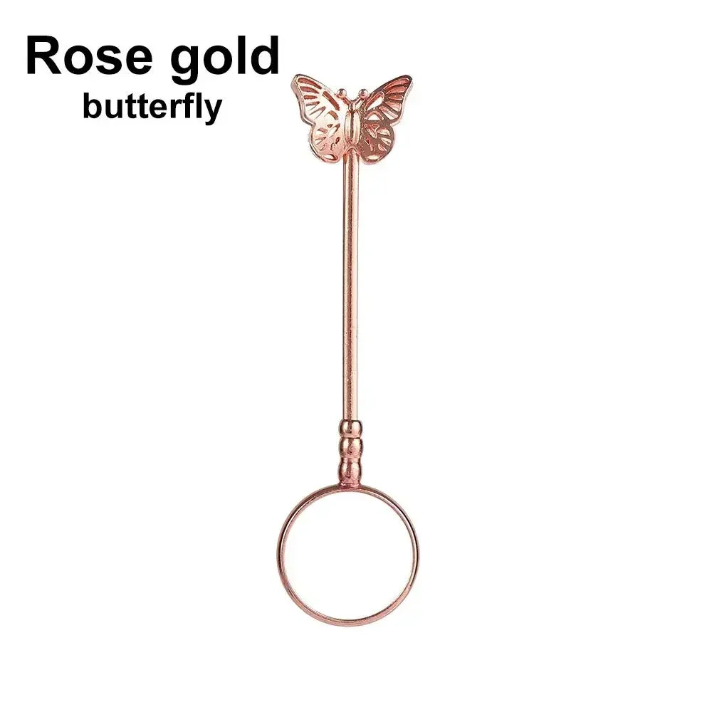 1Pcs Cigarette Hand Holder Smoking Accessories Finger Ring For Women Men Adjustable Slim Cigarettes Clip Smoking Holder Cuprum Good Vibrations Adult Super Store