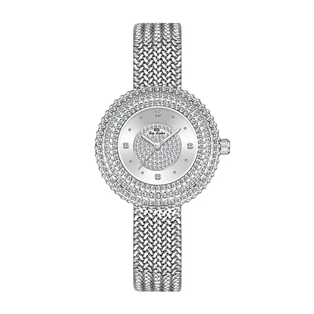 Fashion Luxury Watches For Woman New Vintage Golden Women's Wristwatches Ladies Dress Quartz Clock High Quality Relogio Feminino Good Vibrations