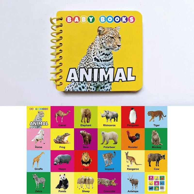 0-2 Years English Children Learning Cognitive Books Children's Enlightenment Books Children's Early Education Books Gifts Good Vibrations