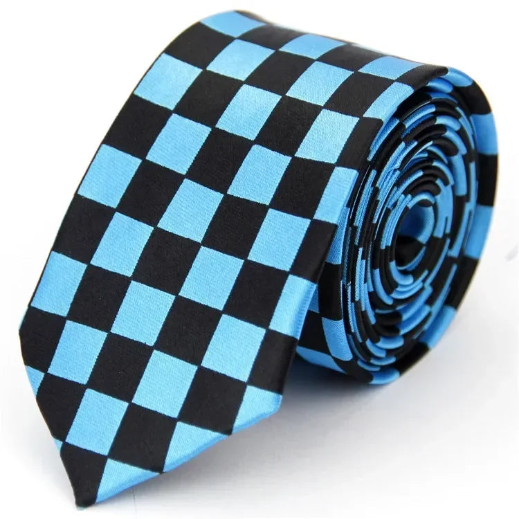 Mens Ties Slim 5cm (2in) Wedding Striped Dots Piano Skulls for Men Women Gravata Corbata Regalos Para Hombres Accessoires Homme Good Vibrations