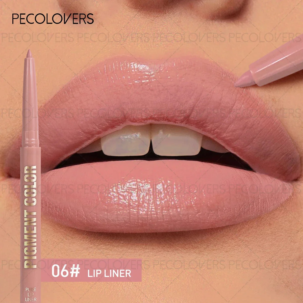 1PC Matte Lip Liner, Waterproof, Easy To Color, Durable, Three-dimensional Lips, Long-lasting, Women's Gift Good Vibrations