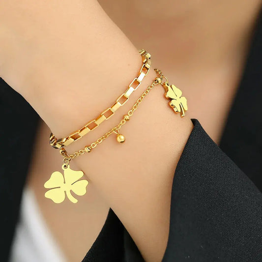 A versatile women's design bracelet, a simple and casual high-end accessory Good Vibrations