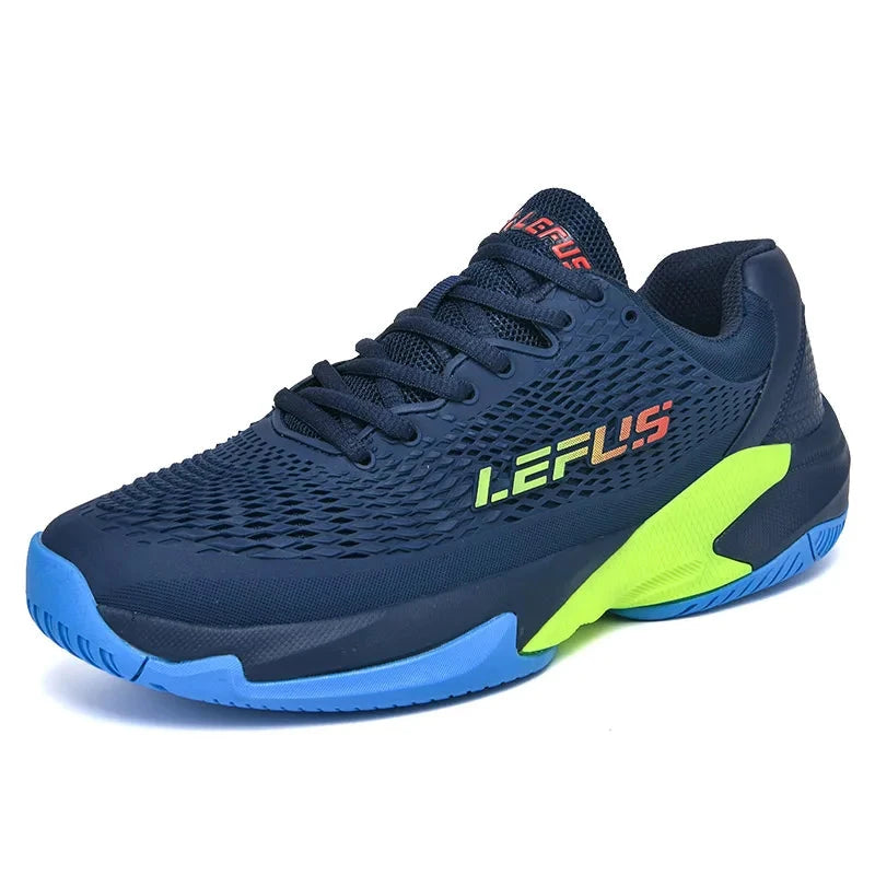 New Fashionable Anti slip Men's and Women's Tennis Shoes Soft and Comfortable Professional Tennis Training Shoes Durable Good Vibrations