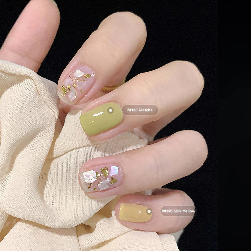 New Nail Polish Quick Dry No-bake Lasting Water-based Tearable Manicure Not Easy To Fade Semi-permanent Varnish Nail Art Good Vibrations