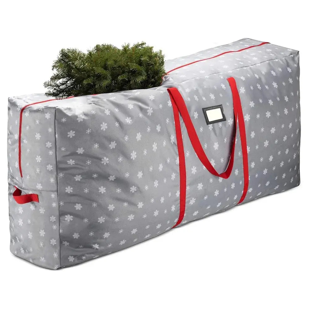 Christmas Tree Storage Bag Fits 6 7 9 Ft Artificial Trees Plastic Waterproof Christmas Bag Durable Handles Labeling Card Slot Good Vibrations
