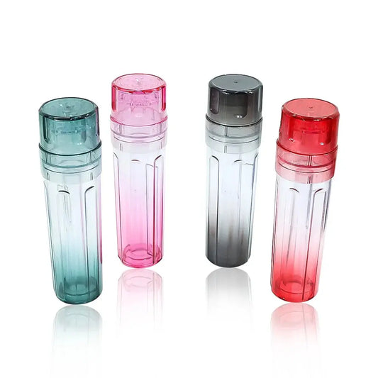 New 3 in 1 Gradient Tobacco Grinder and Filler Strong Toughness PC Material Herb Grinders Grass Crusher Smoking Accessories GOOD Vibrations Adult Super Store