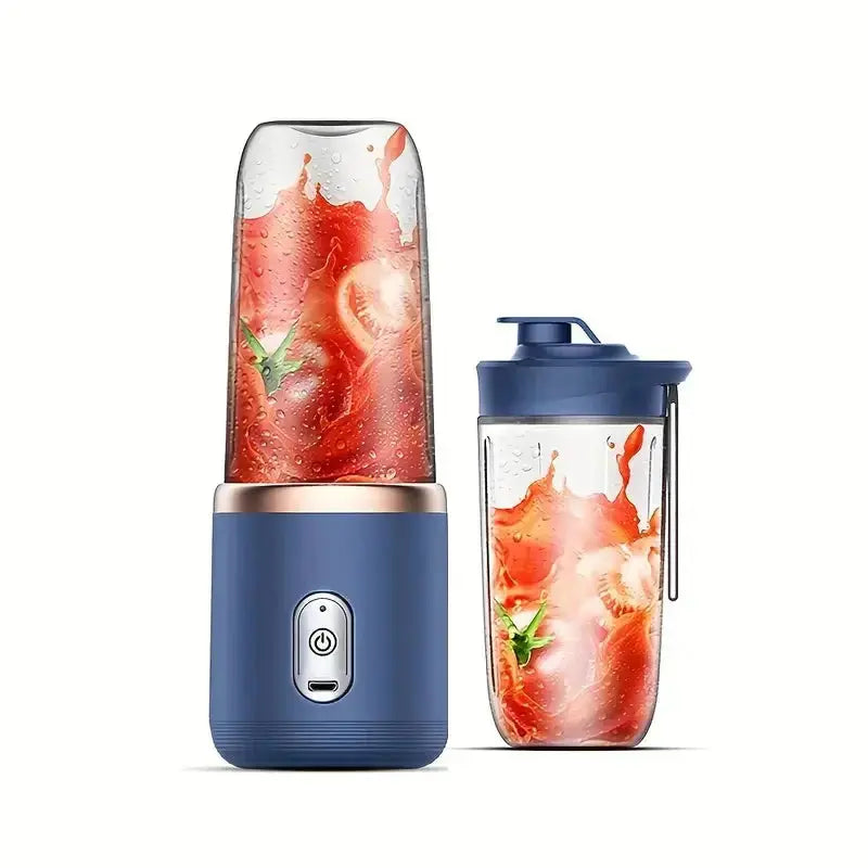 Portable Blender Bottle Multifunction Juice Blender Fresh Juice Smoothie Blender Ice CrushCup Food Processor Juicing Tool Good Vibrations