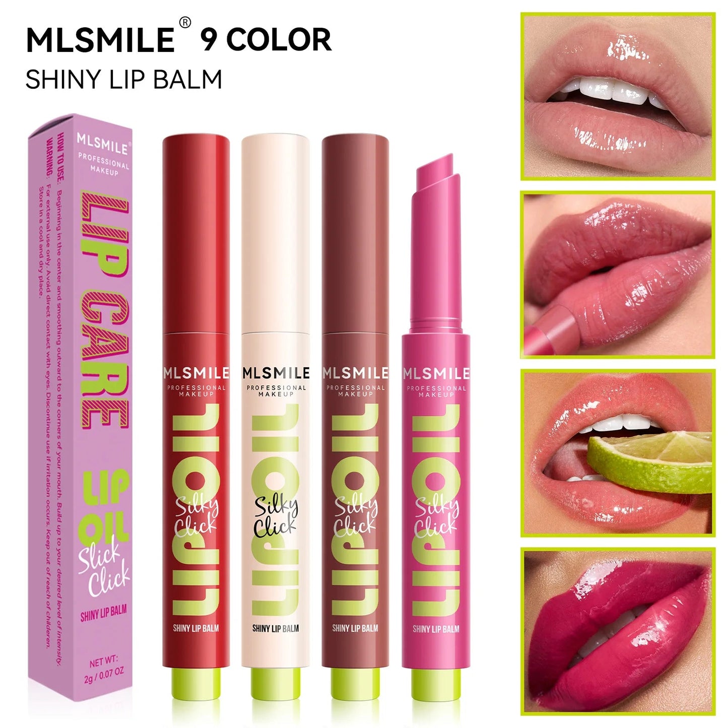 Jelly Solid Lip Gloss Make-up Hydrating Mirror Red Brown Lipstick Clear Moisturizing Lip Tint Nature Nude Lipstick Pen Cosmetics Good Vibrations