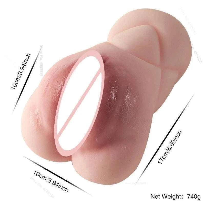 Real Vagina Toy Sex Doll Masturbators Sext Toy for Man Silicone Pussies Erotic Toys Gadgets 2 in 1 Pussys for Men 18 Pussy Anal GOOD Vibrations