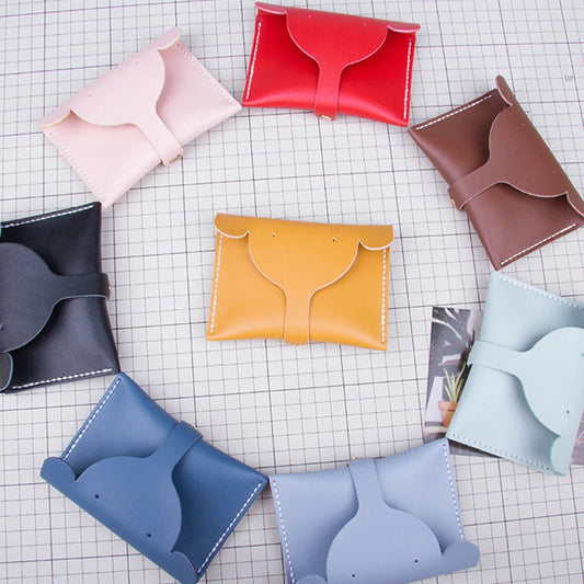 DIY PU Coin Purse Craft Kit Casual Solid Color Cartoon Style Elephant Small Bag Good Vibrations