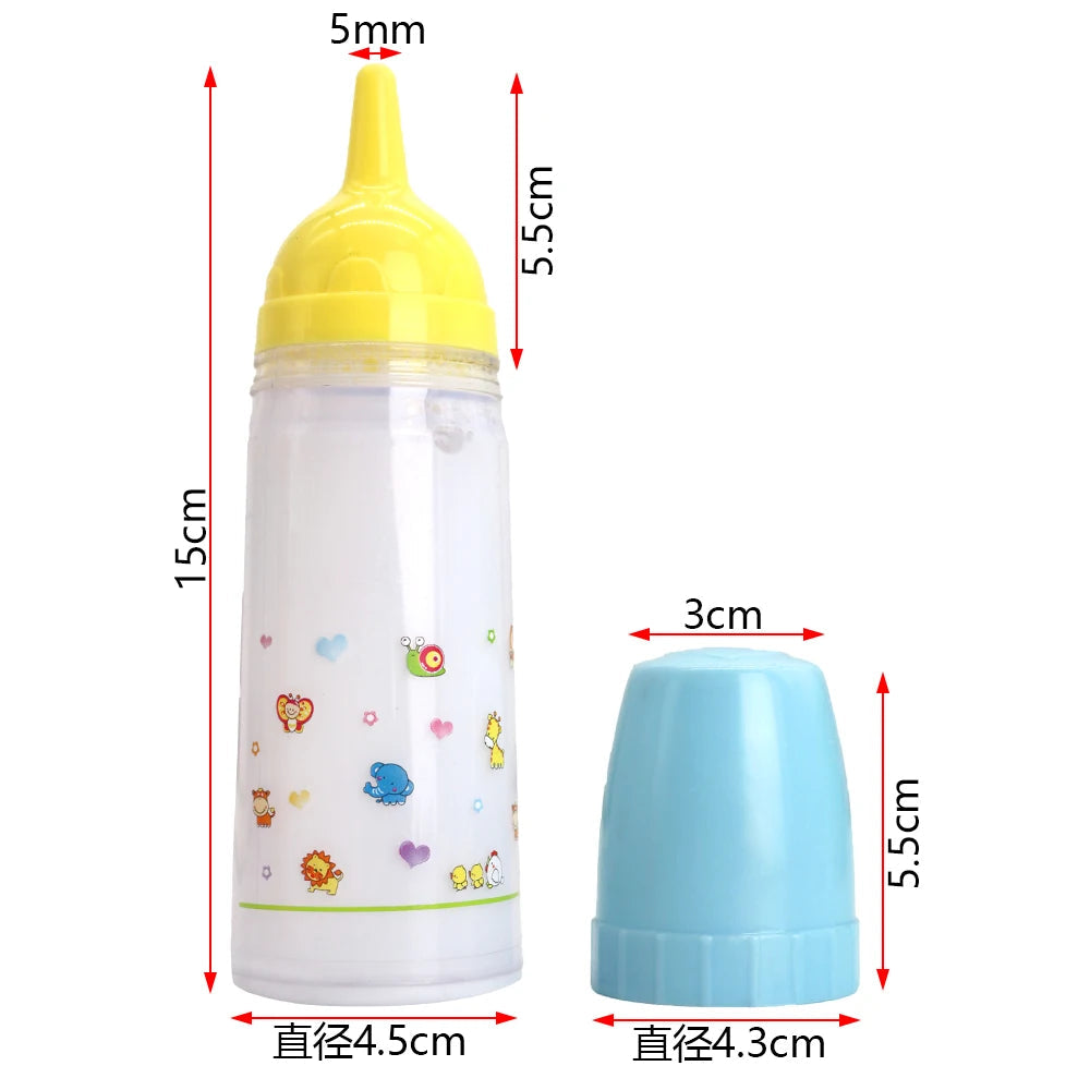 Baby Disappearing Doll Feeding Set Wear For Reborn Baby Doll, Multiple Baby Doll Accessories, Children Best Birthday Gift. Good Vibrations