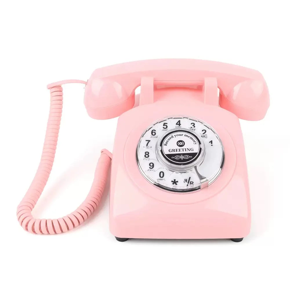 White Voice Recording Audio Guest Book – Guest Book Phone for Weddings, Bridal Showers, Anniversaries,Unique Wedding Gift Good Vibrations