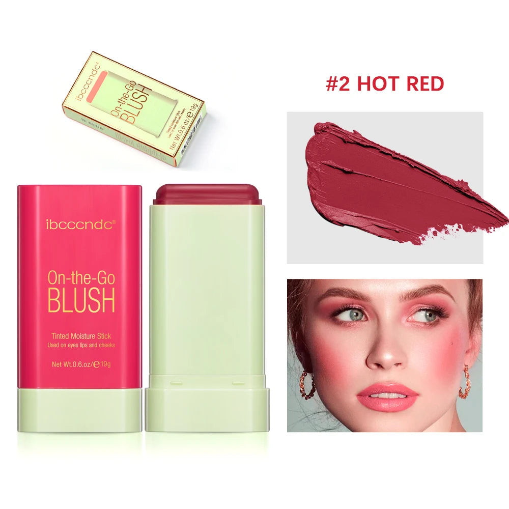pixiBlush Cosmetic Blush Makeup Products Make Up Blusher Cosmetics Pink Blush in Bar Korean Palette Long lasting Matte Stick Good Vibrations
