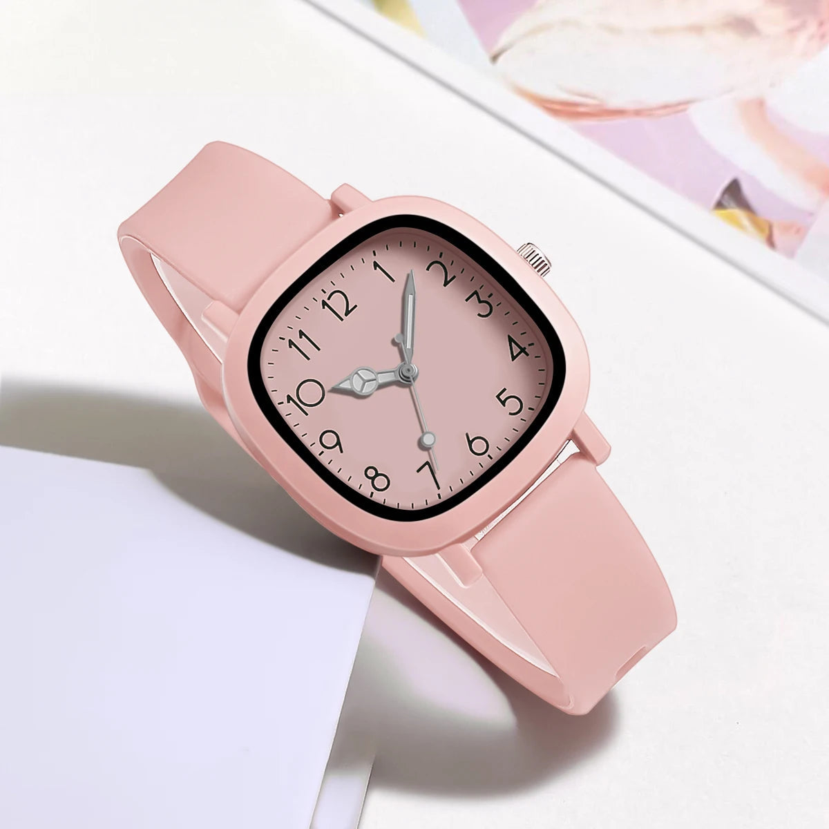 Fashion Women Watch Silicone Quartz Wristwatches For Women Clock Christmas Gift Valentine's Day Ladies Watches Reloj Mujer Good Vibrations Adult Super Store