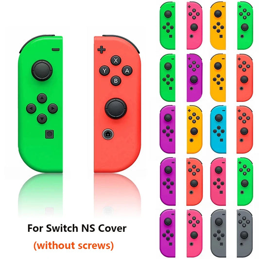 1 Pair for Nitendo Switch Case Joystick for Joy Con Controller Housing Shell for NintendoSwitch NS Cover (without screws) Good Vibrations
