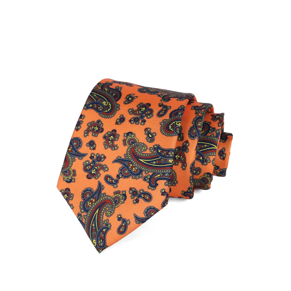 Original Ties for Men Silk Tie Luxury Tie Set Elegant Men's Neckties Wedding Boyfriend Ties for Men 9 Cm LD03 Good Vibrations