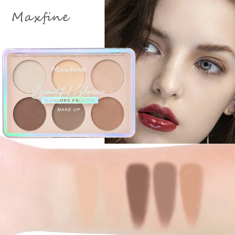 Color-retaining contour palette highlights all the functions of contour, which is a portable high-gloss cosmetic blush plate. Good Vibrations
