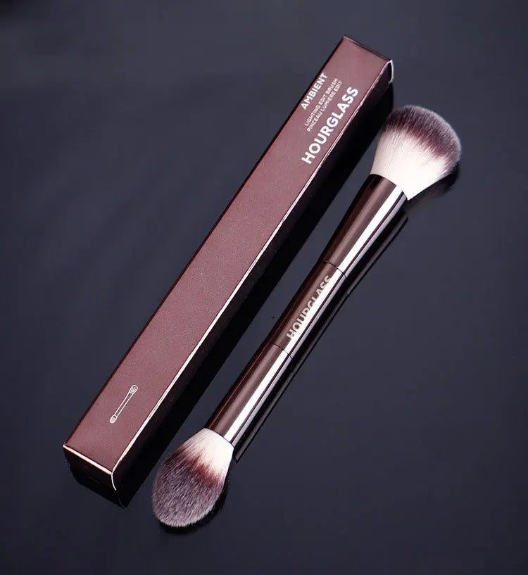 1 pc HG Pro Makeup brushes Powder contour Blusher Make up brush Highlight Bronzer exquisite Professional metal handle with box Good Vibrations