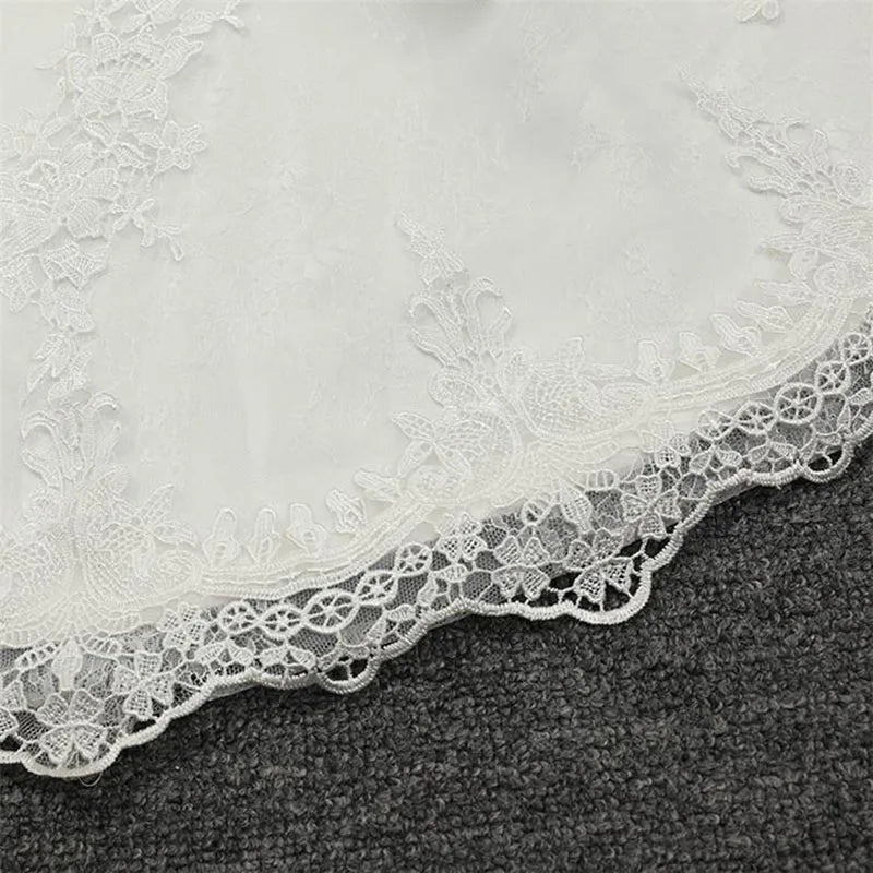 Vestidos Para Mujer Elegantes Para Boda New Strapless Slimming Fishtail Sweet Lace French Light Luxury Bride Light Wedding Dress Good Vibrations