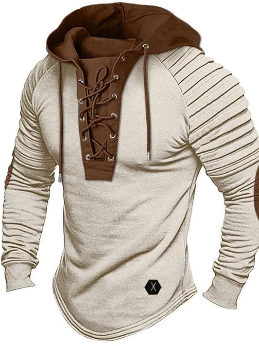 2025 Spring and Autumn New Fashion Trend Sports Solid Color Hoodie Men's Casual Relaxed Comfortable Breathable High-Quality Coat Good Vibrations