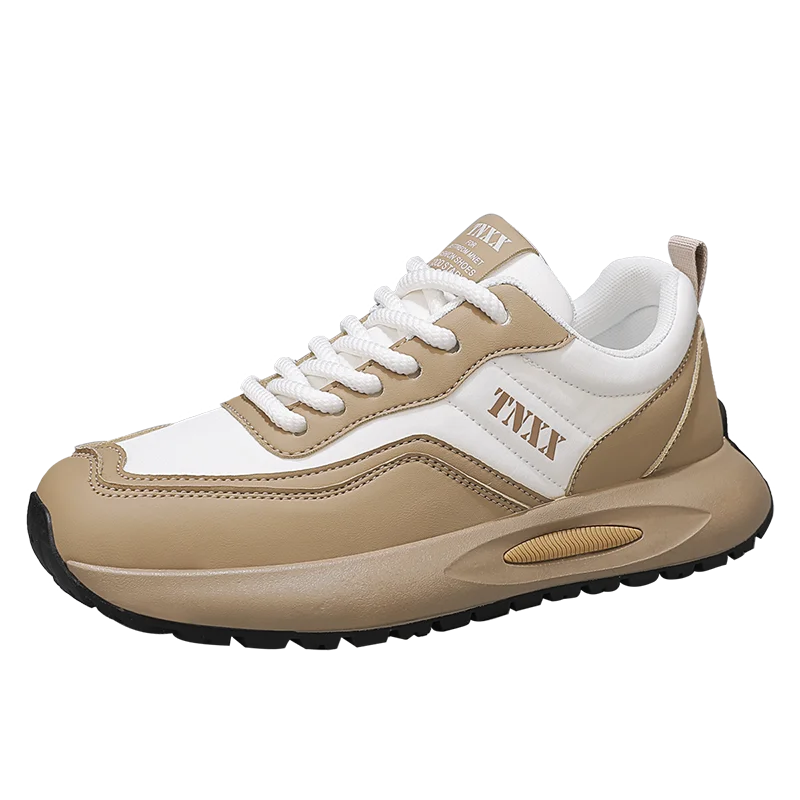 New Casual Sneakers Breathable Male Sneaker Round Toe Platform Outdoor Non-slip Comfortable Fashion Shoe Trend Shoes for Men Good Vibrations