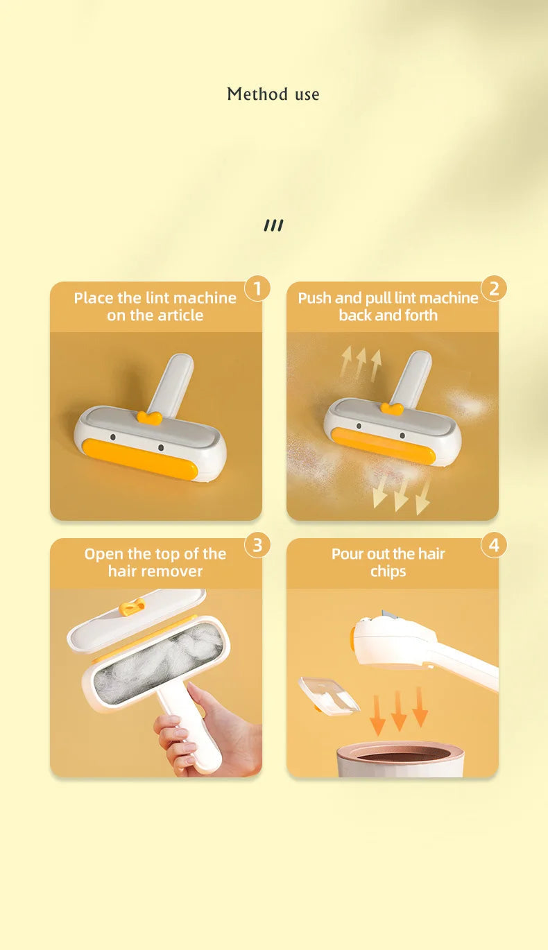 HOOPET Pet Hair Roller Remover Dog Convenient Cleaning for Cats Fur Clean Brush Base Home Furniture Sofa Clothes Cleaner Brush Good Vibrations Adult Super Store