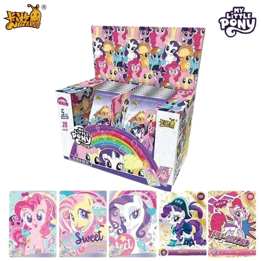 KAYOU Genuine My Little Pony Card Rainbow Series Game Collection Card Cartoon Children Toy Surrounding Girl Gift Original Box Good Vibrations