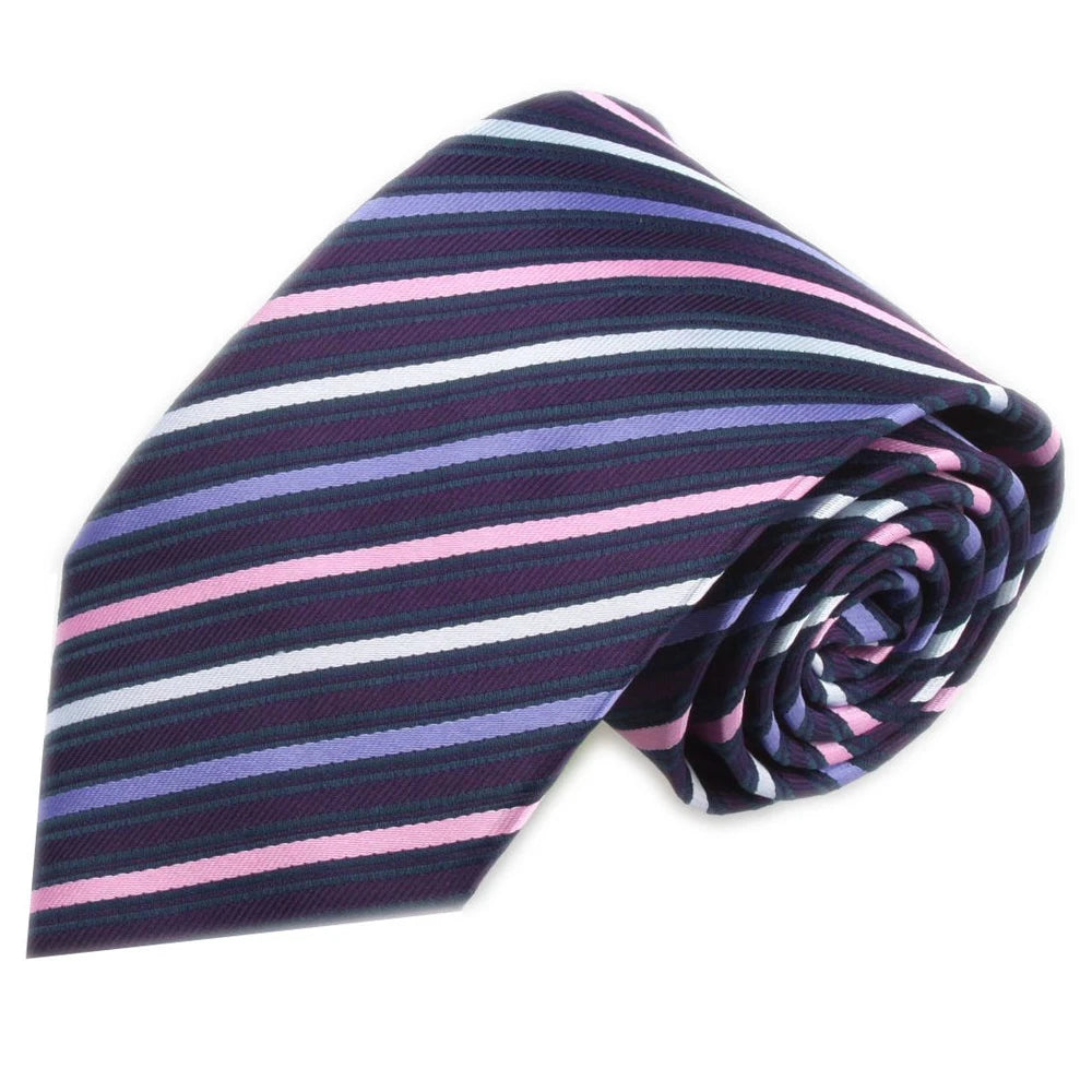 Fashion Ties for Men Women 8cm 3.15'' Business Wedding Accessories Silk Tie Mens Black Blue Gray White Pink Red Necktie Good Vibrations