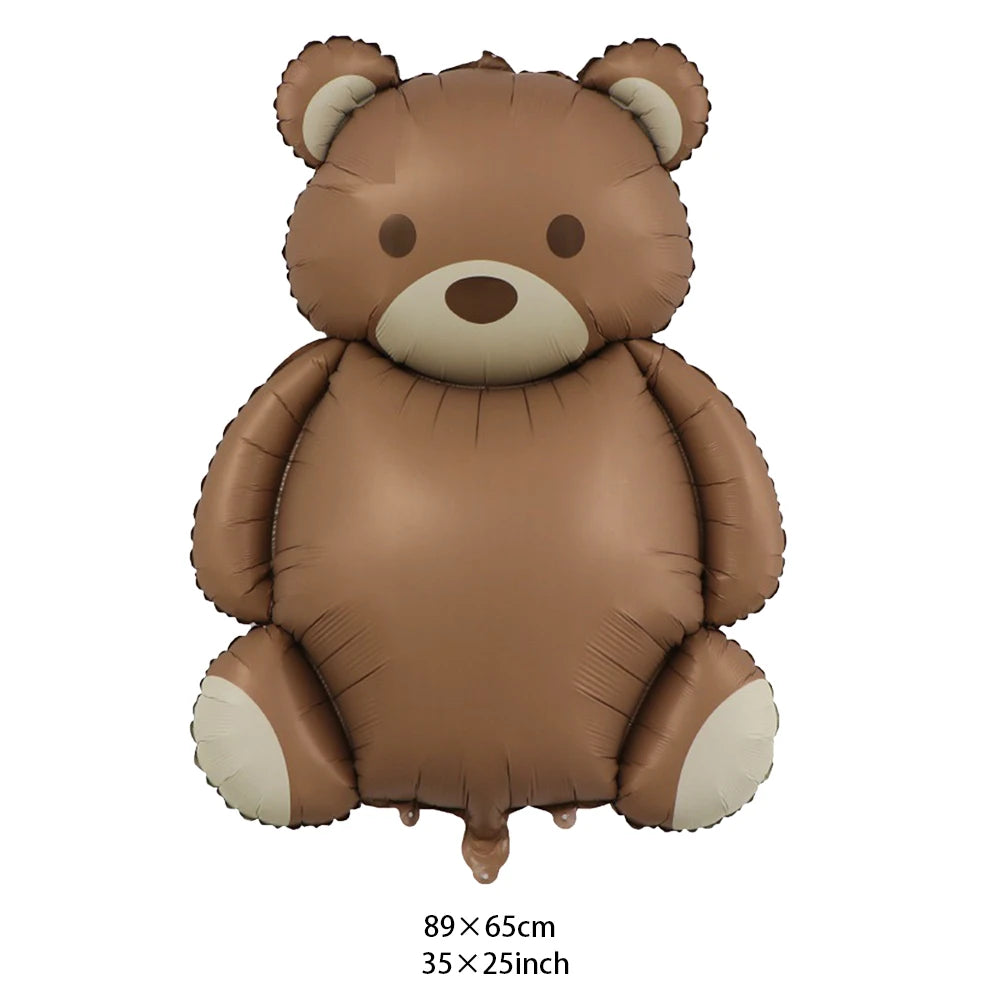Baby shower Teddy Bear Birthday Party Plates Cup Tableware Kids 1st Birthday Party Decor Teddy Bear Balloon Birthday Party decor
