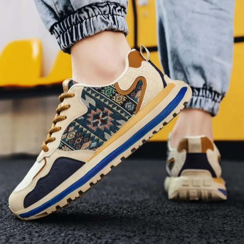 Sneakers Fashion Comfortable Casual Sports Shoes for Men Outdoor Designer Luxury Platform Running Tennis Loafers Tenis Masculino Good Vibrations