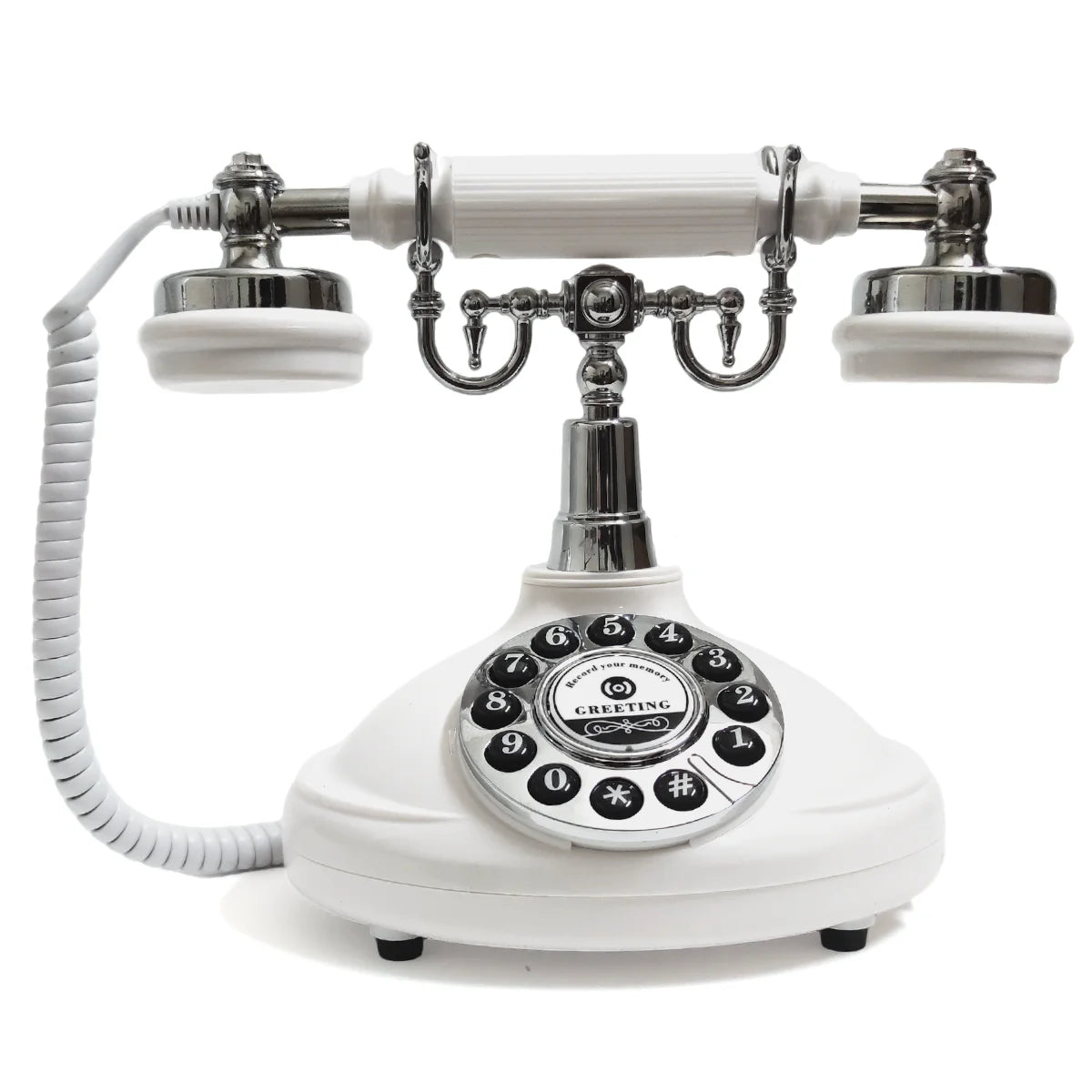 Audio Guestbook Phone Antique Vintage Phone Ceremony Welcome Audio Wedding Guest Book For Wedding Party Birthday Best Price OEM Good Vibrations