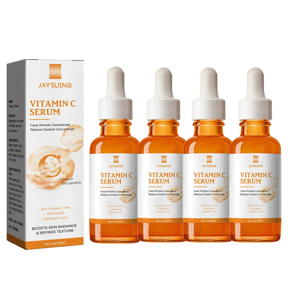 Vitamin C Wrinkle Remover Face Serum Lifting Firming Fade Fine Lines Anti-aging Essence Whitening Brighten Nourish Skin Care Good Vibrations