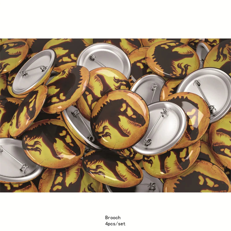 New Jurassic World Theme Party Disposable Tableware Jurassic World Dino Birthday Party Decorations Jungle Party Supplies Toys Good Vibrations