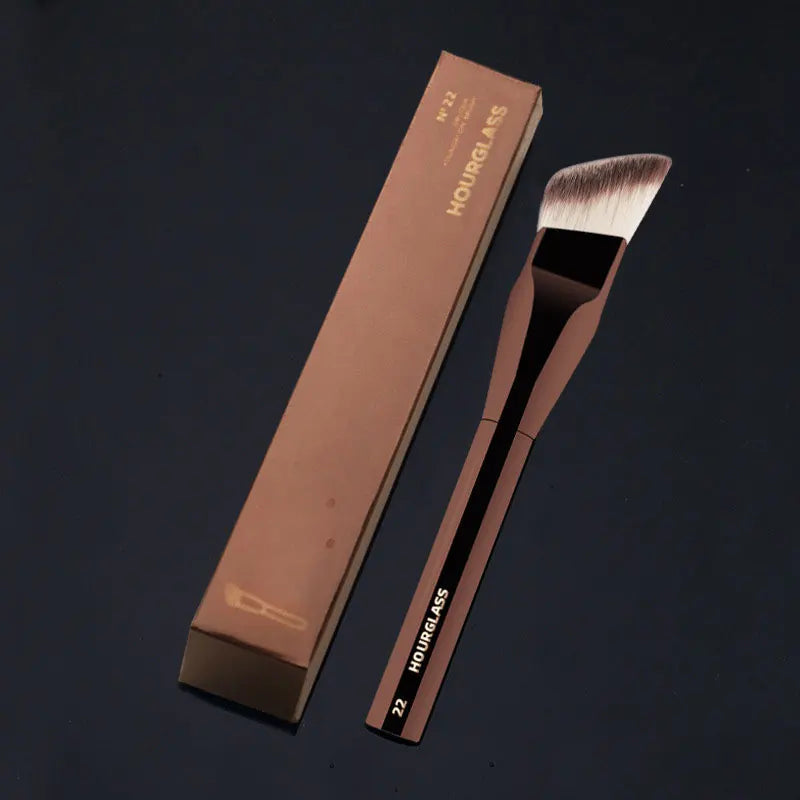 1 pc HG Pro Makeup brushes Powder contour Blusher Make up brush Highlight Bronzer exquisite Professional metal handle with box Good Vibrations