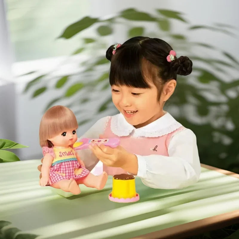 Food Feeding Pudding Feeding Toy Role Play Early Education Strawberry Pudding Toy Pretend Play House Toys Desktop Ornament Toys Good Vibrations