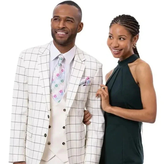 Fashion Wedding Groom Suits for Men Elegant Single Breasted Notch Lapel Slim Fit Male Clothing 3 Piece Jacket Pants Vest Sets Good Vibrations