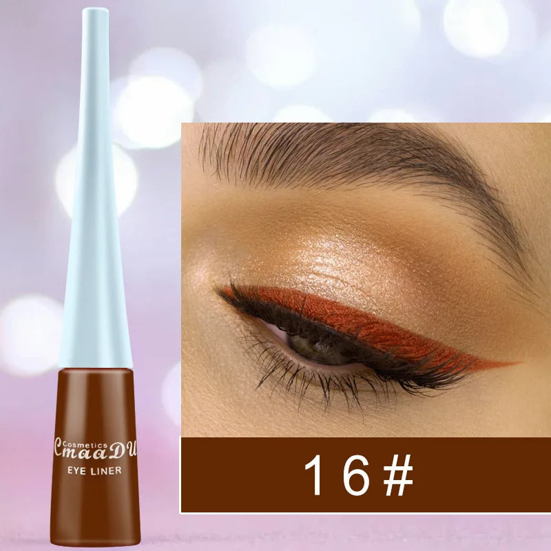 Eyeliner Waterproof Cosmetics for Women Female Makeup Korean Make Up Tool Shadow of Eyes Eye Liner Eye Shadow Makeup Eye Pencil Good Vibrations
