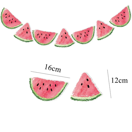 20pcs Watermelon Paper Cake Toppers Multi Type Cupcake Toppers for Summer Watermelon Birthday Pool Party Decoration Supplies Good Vibrations
