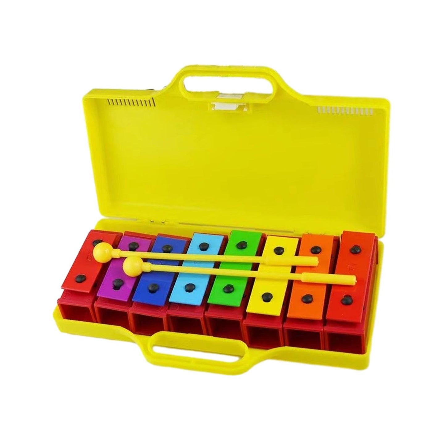 Xylophone with Mallets Colorful Musical Toy Boys Girls Music Teaching Improving Hand Eye Coordination Valentine's Day Gifts Good Vibrations