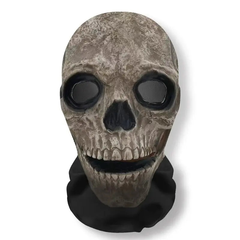 Halloween Ghost Face 3D Mask Balaclava Full Face Elastic Mesh Breathable Skull Headcovers Horror Party Halloween Cosplay Props Good Vibrations