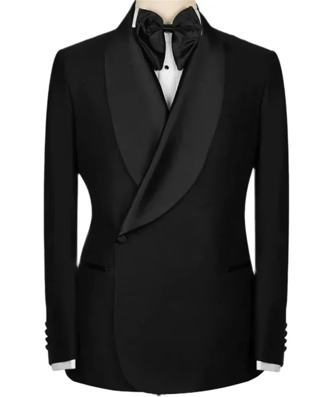 Men's dress suit wedding banquet bridegroom best man dress suit performance Suit Tuxedo Suit Good Vibrations