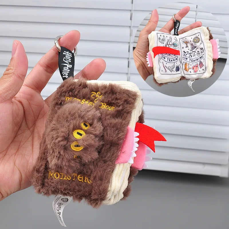 Hugkis Harry Potter Monster Book Plush Peripheral Monster Book Pillow Pillow Harry Potter Fans Birthday Gift Toy Good Vibrations