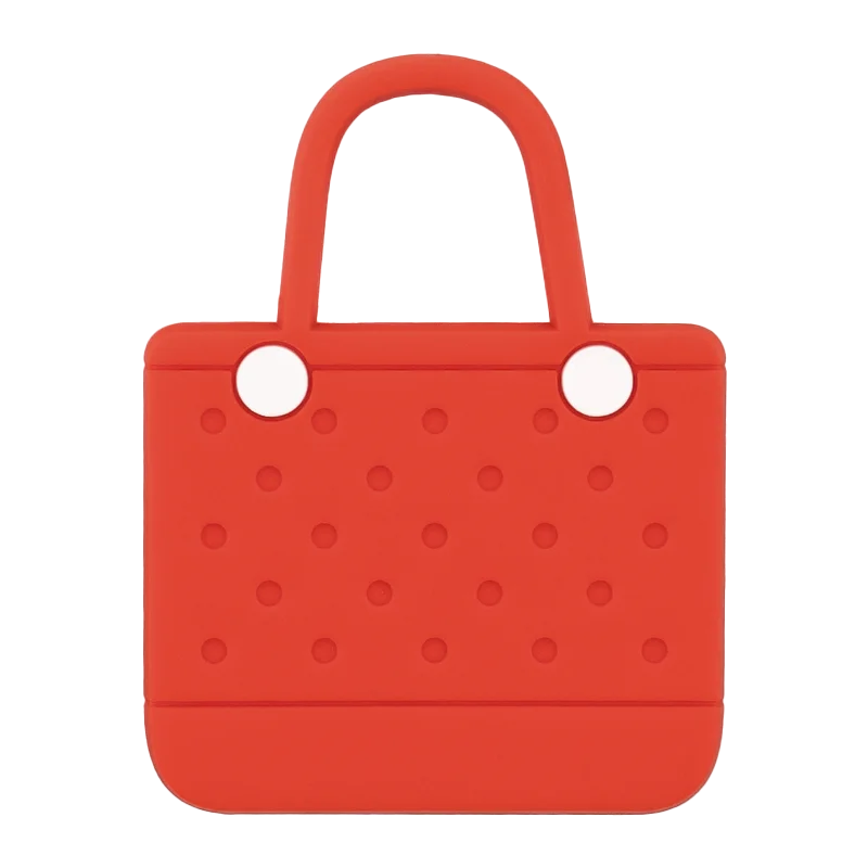 1/9pcs Rose Charms For Beach Bag Accessories Heart Glasses Lips Handbag Decoration Beach Coconut for Tote Bag Accessories Good Vibrations