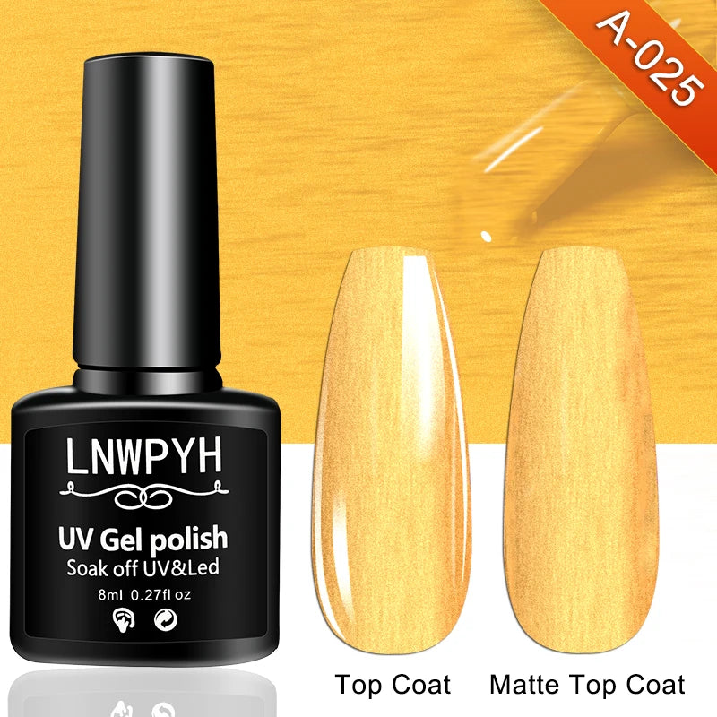 Nail Gel Polish 36 Color Gel Nail Polish Semi Permanent Gel Vernis Base Top Coat Nail Art Manicure Soak Off LED UV Gel Varnishes Good Vibrations