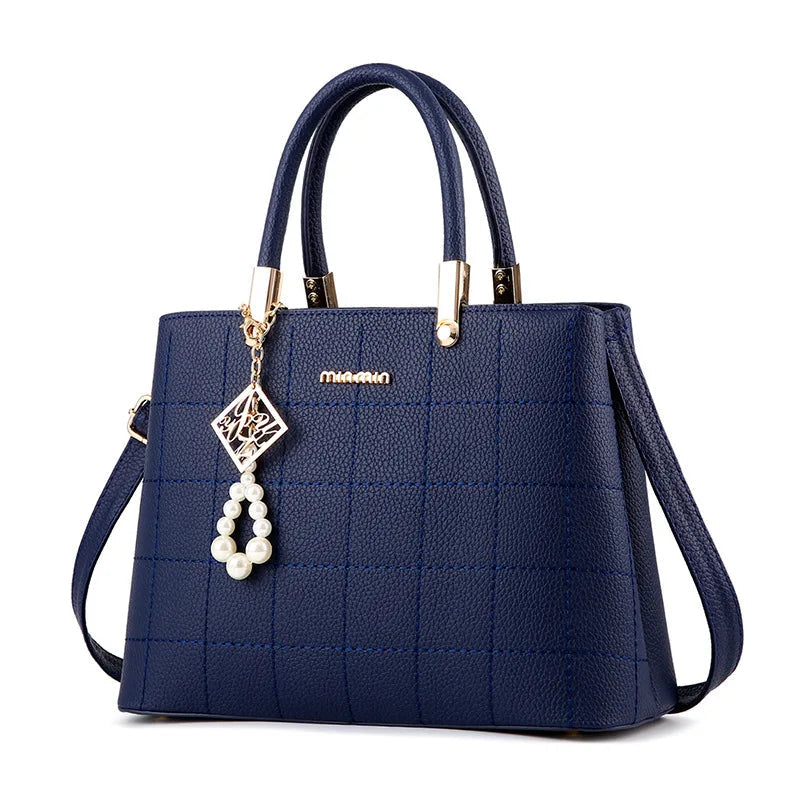 Luxury Design Pu Leather Women Purse and Handbag Bags for 2025 New Female Shopper Shoulder Crossbody Bags Bolsa Feminina Good Vibrations